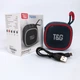 Портативна Bluetooth-колонка TG659 з ремінцем, Bluetooth колонка з підсвічуванням. Колір: синій - зображення 5
