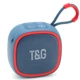 Портативна Bluetooth-колонка TG659 з ремінцем, Bluetooth колонка з підсвічуванням. Колір: синій - зображення 8