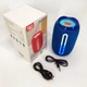 Портативная Bluetooth-колонка TG653 USB с ремешком, Беспроводная колонка портативная мощная. Цвет: синий - изображение 8