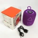 Портативна колонка TG655 5W з RGB підсвічуванням та ремінцем. Колір: фіолетовий - зображення 5