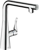 Смеситель-кран кухонный HANSGROHE Metris Select 14847000 - изображение 1