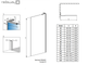 Душова перегородка RADAWAY Modo SL II 60 см. 10319064-01-01R - зображення 2