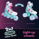 NEON Ролики COMBO SKATES Бірюзовий (Розмір 34-37) - изображение 5