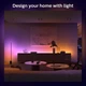 Philips Hue Стрічка світлодіодна розумна Gradient, 0.5W(20Вт), 2000K-6500K, RGB, Gradient, ZigBee, димування, підовжувач, 1м - зображення 4