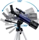 Телескоп Bebang TE-70400-BLU 70/400 Синий Б/В - изображение 4