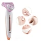 Электробритва женская для тела с сухим бритьем White Pink DSP70136 - изображение 2