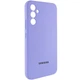Чохол Silicone Cover Lakshmi Full Camera (AAA) with Logo для Samsung Galaxy A56 5G Бузковий / Dasheen - зображення 2