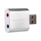 USB-звуковая карта B00668 2.0 Channel с чипом C-Media (50709DB7E819) - изображение 3