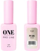 Топ One Pro Line Top Pearl с эффектом втирки Gold 10 мл (5902211500186) - изображение 1