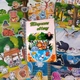 Развивающий ламинированный альбом - книга с играми на липучках "Тварини світу" - изображение 1