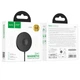 Зарядний пристрій бездротовий Hoco CW41 3in1 MagSafe Fast Charge 15W black - изображение 4