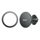 Автотримач для телефона HOCO H12 Fine jade ring magnetic car holder(air outlet) Black (6931474794505) - изображение 6