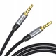 Кабель Vention TRRS 3.5MM Male to Male Aux Cable 0.5M Gray (BAQHD) - зображення 1