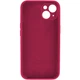 Чохол для смартфона Silicone Full Case AA Camera Protect for Apple iPhone 13 35,Maroon (FullAAi13-35) - изображение 2