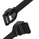 Кабель UGREEN US217 Angled SATA 3 Data Cable 0.5m (Black)(UGR-30797) (UGR-30797) - изображение 3