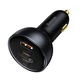 Автомобільний зарядний пристрій Baseus Qualcomm Quick Charge 5 Technology Multi-Port Fast Charge Car Charger C+C+U 160W set Gray (TZCCZM-0G) - изображение 4