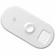 БЗП Baseus Smart 3in1 Wireless Charger For Phone+Watch+Pods（18W MAX）White (WX3IN1-B02) - зображення 1