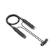 Навушники HOCO ES62 Pretty neck-hang BT earphones Black - зображення 3