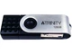 Flash Patriot USB 3.1 Trinity 3-in-1 128GB (Type-A/Type-C/micro-USB) Black (PEF128GTRI3USB) - зображення 2