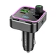 Автомобільний FM-трансмітер BOROFONE BC53 Highway Bluetooth 5.0 QC3.0 18W USB Type-C для авто (40AD5A71A813) - зображення 2