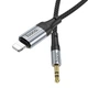 Аудiокабель HOCO UPA26 Fresh digital audio conversion cable iP Black (6942007608817 ) - изображение 4