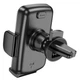 Автомобільний тримач автотримач HOCO CA94 Polaris push-type air outlet car holder Black (6931474758507) - зображення 6