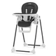 Дитячий стілець для годування Sesttino Silla Black (регулювання висоти та спинки, екошкіра, коліщатка, до 15 кг) - зображення 10