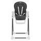 Дитячий стілець для годування Sesttino Silla Black (регулювання висоти та спинки, екошкіра, коліщатка, до 15 кг) - зображення 7