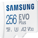 Карта памяти Samsung EVO Plus MicroSDXC 256GB U3 A2 V30 + SD адаптер (MB-MC256SA/EU) - изображение 3