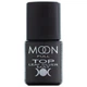 Матовий топ для гель лаку з поталлю Moon Full Top Leaf Silver Mat (Без липкого шару), 8 мл - зображення 1