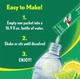 Порошковий напій 7-UP Powder Drink Mix Lemon Lime 6 стиків 17г - зображення 2