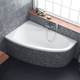 Ванна Excellent Aquaria Comfort 150х95,5 см ліва з ніжками - изображение 4