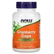 Природные добавки Now Foods Клюква Cranberry Caps 100 вегетарианских капсул - изображение 1