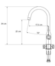 Bateria kuchenna Quadron Ingrid Q Line (3523500_BLMPVDG1) - obraz 2