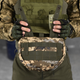 Сумка-напашник "Tactic profi" с креплением Molle / Подсумок с липучкой Velcro пиксель - изображение 7