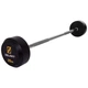Штанга фиксированная прямая резиновая Rubber Coated Barbell 35кг Zelart (гриф l-95см) (TA-2685-35) - изображение 1