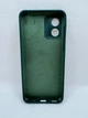 Чехол Silicone Cover Full для Motorola Moto E13 Зелёный - изображение 3