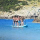 Сапборд Aqua Marina Mega-Group 18'1" - надувная доска для САП серфинга, sup board - изображение 3