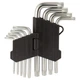 Ключ Sigma набор TORX 9шт T10-T50 CrV, короткие с отверстием (4022211) - изображение 5