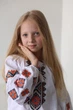Вишиванка Piccolo L Юнка чорна 158 см Біла - зображення 4