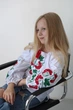 Вышиванка для девочки Piccolo 134 см Калинка Белый - изображение 2