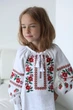Вышиванка Piccolo Цветочная гладь 134 см Молочная - изображение 4