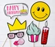 Набор фотобутафории Happy Moments "Happy Birthday Party" 16 шт (02323) - изображение 4