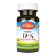 Витамины Carlson Витамин D3+K2 2000 МЕ и 90 мкг Vitamin D3+K2 60 вегетарианских капсул - изображение 1