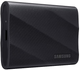 Dysk SSD Samsung Portable T9 2TB USB 3.2 Type-C Gen 2x2 Black (MU-PG2T0B/EU) External - obraz 2