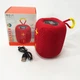 Портативная колонка TG 658 red с RGB подсветкой - изображение 8