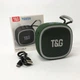 Портативная колонка TG 659 green с ремешком - изображение 4