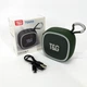 Портативная колонка TG 659 green с ремешком - изображение 10
