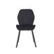 Стілець для кухні N-54 Vetro Mebel Чорний (метал/тканина велюр) (N-54-black-velur/black) - зображення 5