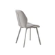 Стул для кухни N-54 Vetro Mebel Капучино (металл/ткань велюр) (N-54-cappuccino-velur/cappuccino) - изображение 3